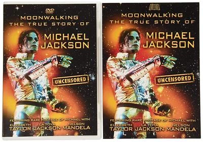 Michael Jackson - Moonwalking - The True Story Of Michael Jackson (DVD, 2009) - Image 1 of 3