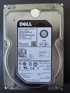 Dell Enterprise 4TB 7.2K 12G 3.5" SAS Hard Drive ST4000NM0025 0YXG4K YXG4K HDD - Picture 1 of 4