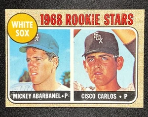 1968 Topps Rookie Stars #287 (Chicago White Sox) Abarbanel, Carlos Free Shipping - Picture 1 of 2