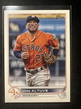 2022 American League All-Stars Topps #AL7 Jose Altuve Houston Astros MLB ALLSTAR