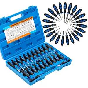 23-tlg ISO Stecker Entriegelung Auspinnen Auspin Entriegeln KFZ Lösen Werkzeug - Bild 1 von 18