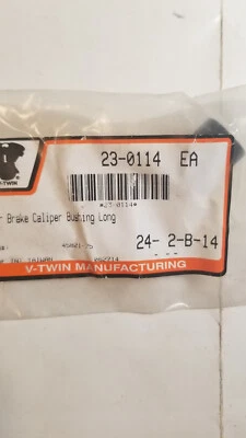 Buje largo pinza freno trasero Harley Davidson V-Twin Manufacturing 23-0114 Foto 1 de 2