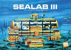 Sealab III U.S Navy Plastic Model Kit 1970 Aurora Re-Issue MINT/SEALED  181DO01 - Picture 1 of 3
