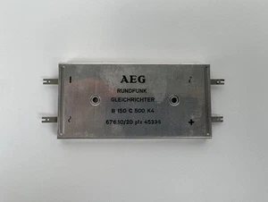 Rectificador de radio AEG - B159C500K4 - Taller de radio para aficionados - Imagen 1 de 3