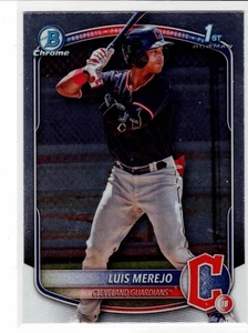 Luis Merejo Cleveland Guardians 2025 Bowman 1st Bowman Cromo ** - Imagen 1 de 3