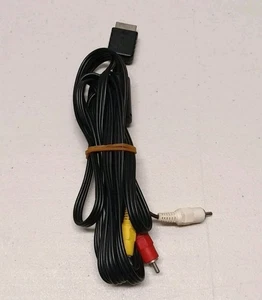 Genuine Sony OEM RCA AV Audio/video Cable For PlayStation PS1 PS2 PS3 6Z - Bild 1 von 2