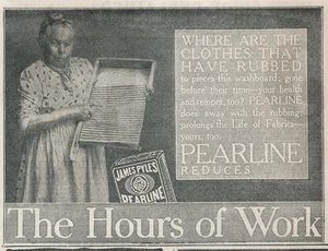 Zeitschriftenanzeige - 1905 - Pearline Seife - Bild 1 von 1