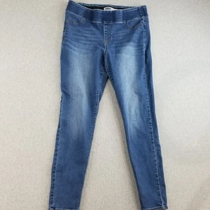Old Navy Jeans Womens Sz 14 Pull On Rockstar Jegging MedWash Normcore Comfy Nice - Picture 1 of 7