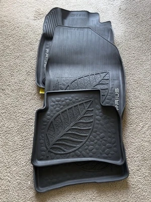 TOYOTA PRIUS 2016-2022 ALL WEATHER FLOOR MAT SET OF 4 OEM - Image 1 of 4