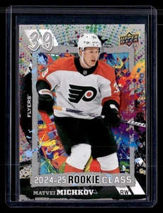 2024-25 Upper Deck Series Two #RC-27 Matvei Michkov Rookie Class Philadelphia - Bild 1 von 2