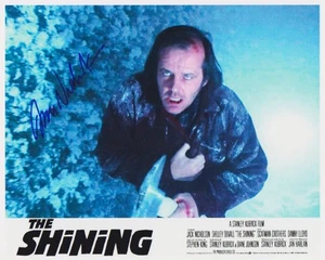 JACK NICHOLSON signiert THE SHINING 8x10 mit Echtheitszertifikat FANTASTISCHE NAHAUFNAHME IM HECKENLABYRINTH - Bild 1 von 1