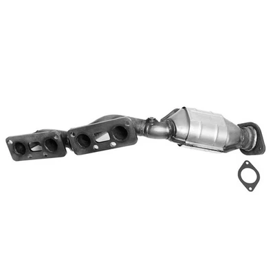 Right Catalytic Converter with Integrated Exhaust Manifold For 2010 Infiniti M45 - Image 1 of 2