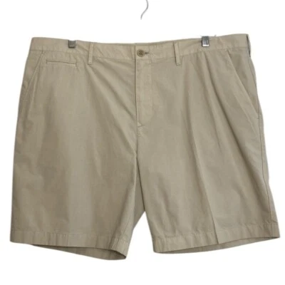 Burberry Shorts Mens 38 x 8 Tan Beige Cotton Chino Golf Classic Preppy Summer Foto 1 de 4