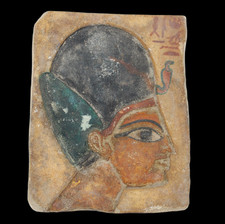 RARE ANCIENT EGYPTIAN PHARAONIC ANTIQUE King RAMSES III Stella Stela (A9+)