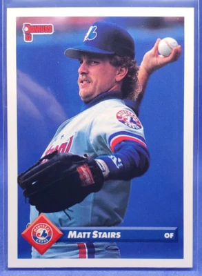 1993 Donruss - #460 Matt Stairs Montreal Expos - Image 1 of 2