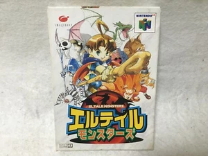 Auténtico Eltale Monsters NIntendo 64 N64 Japón - Imagen 1 de 3