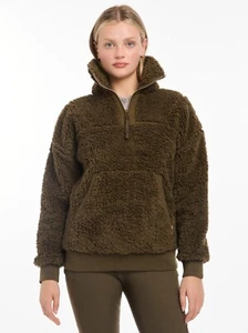 LeMieux Tara Peluche Vellón Alpino | Suave, De Gran Tamaño, Bolsillo Informal Relajado - Imagen 1 de 11