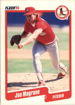 1990 Fleer MLB Joe Magrane #252 - Image 1 of 2