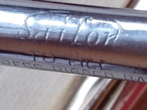RARA Pluma Estilográfica Vintage SAILOR 211 JAPÓN VENDIDA O REPARADA DE COLECCIÓN - Imagen 1 de 15