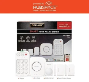 Defiant Sistema di Allarme Smart Home con WiFi e Bluetooth, Alimentato da Hubbspace NUOVO - Foto 1 di 3