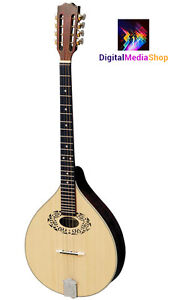 Octave mandoline, courte échelle bouzouki irlandais, fabriqué en Roumanie par Hora, bois massif