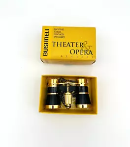 Bushnell Theater Opera Glasses Binoculars 3 x 25 w/Neck Chain - Picture 1 of 13