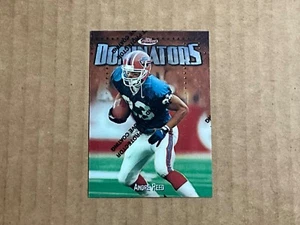 1997 Topps Finest - #207 Andre Reed Dominators Buffalo Bills - Picture 1 of 2
