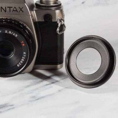 Lens hood for Pancake Contax Carl Zeiss Tessar *T 45mm f2.8 Lens (C/Y Mount) 49m - Image 1 of 3