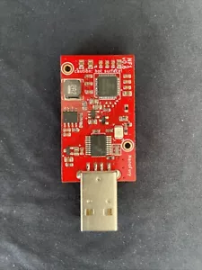 NanoFury BF1 USB BITCOIN Block Erupter BTC Asic Miner Red - Picture 1 of 3