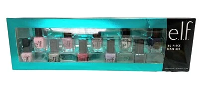 Juego de esmalte de uñas Elf mini botellas surtidas 10 piezas .17 oz cada una 74636TA 8H01NP Foto 1 de 4