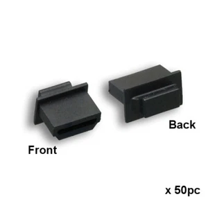 Cubierta antipolvo Kentek 50 piezas HDMI tipo A para enchufe hembra HDMI con mango - Imagen 1 de 1