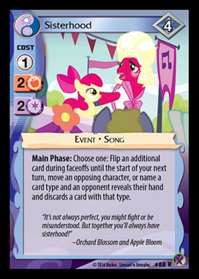 My Little Pony Marks in Time Sisterhood 88 - R  MLP CCG  - Image 1 of 1