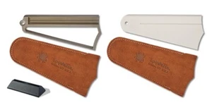 Spyderco Golden Stone/Webfoot Set Portable Knife and Tool Sharpener 308FCBN - Picture 1 of 3