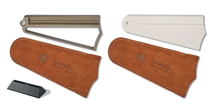 Juego de afilador de cuchillos y herramientas portátil Spyderco Golden Stone/Webfoot 308FCBN Foto 1 de 3