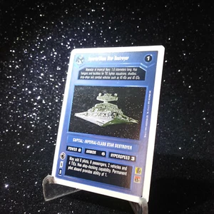Star Wars CCG Pick A Card Darkside White Border location Vehicle Starship - Picture 1 of 18