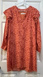 Vestido recto floral con infusión de seda Vineyard Vines talla M colorido vacaciones playa - Imagen 1 de 10