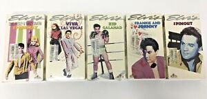 5 Elvis Presley Sealed MGM White Edition VHS Lot -Cassette Tape Home Video Movie