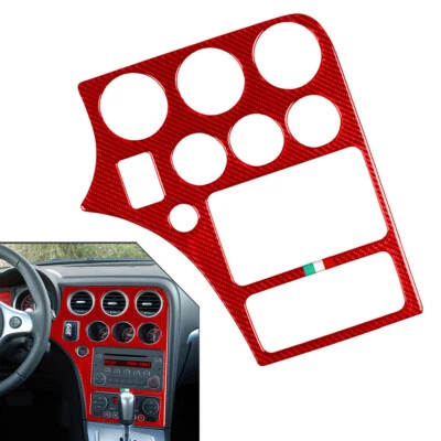 Center Console CD AC Panel Cover Trim For Alfa Romeo 159 Brera Spider Red Foto 1 de 4