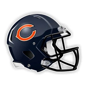 Chicago Bears Helm Aufkleber - Bild 1 von 1