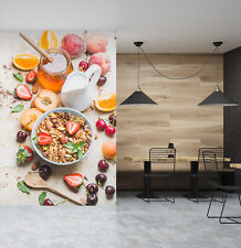 3D Fruit Nut Milk 839 Wallpaper Mural Wall Print Wall Wallpaper Murals US Honey