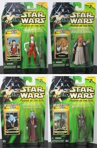 4-SET AURRA SING TESSEK MAS AMEDDA IG-88 Star Wars Bounty Hunter Power Jedi PotJ - Picture 1 of 9
