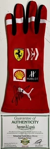 SEBASTIAN VETTEL Signed Race Glove F1 Scuderia Ferrari Buy Genuine COA - Picture 1 of 1
