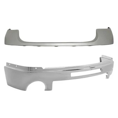 For GMC Sierra 3500 HD 07-10 2-Piece (Front Upper Bumper Cover, Front Bumper — 第 1/2 张图片