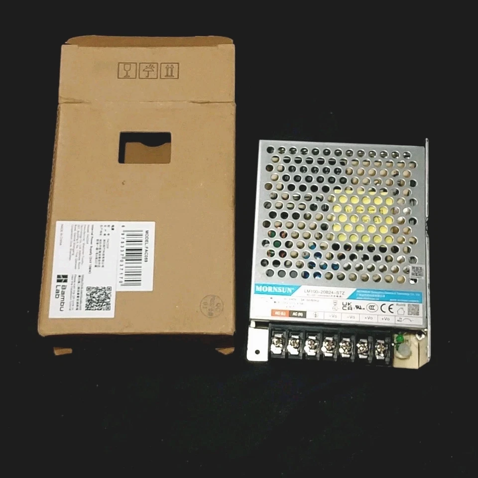 MORNSUN Bambu Lab LM 100-20B24-STZ Internal Power Supply (24V 108W) (FAC059) - Image 1 of 4