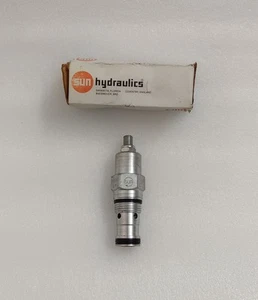 SUN HYDRAULIC FDCB LAN ADJUSTABLE  PRESSURE COMPENSATED FLOW  CONTROL  VALVE - Picture 1 of 8