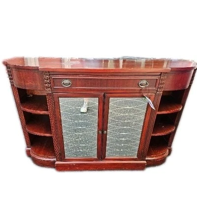 Vintage Old Colony Regency Style Mahogany Sideboard Buffet w/ Writing Surface - Image 1 of 4