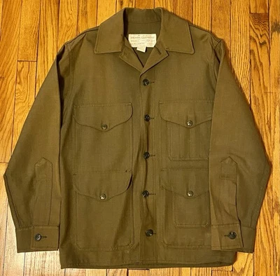 FILSON Wool Forestry Cloth Cruiser Jacket Sz 36 Pristine! Retail $550 - Image 1 of 4
