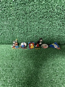 Disney Goofy Pluto Pins lot of 6 No duplicates - Pin Trading Disneyland - Picture 1 of 4
