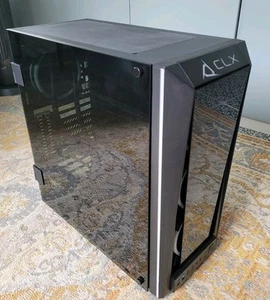 CLX Gaming Desktop Computer Case Mid Tower (w/ Fans + LED) - Picture 1 of 3