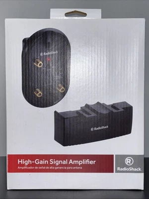 RadioShack Antenna-Mounted High-Gain Signal Amplifier 1500526 - New, Open Box! - Image 1 of 4